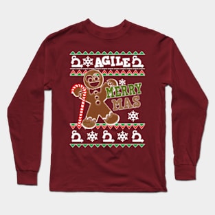 XMAS UGLY SWEATER AGILE Long Sleeve T-Shirt